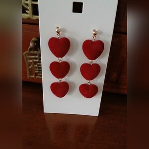 Felt Like Heart Earrings